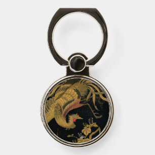 Audsley Mythical Howo Bird: 1884 Japanese Phoenix Phone Ring Stand