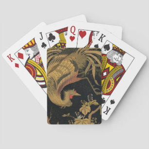 Audsley Mythical Howo Bird: 1884 Japanese Phoenix Poker Cards