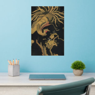 Audsley Mythical Howo Bird: 1884 Japanese Phoenix Wall Decal