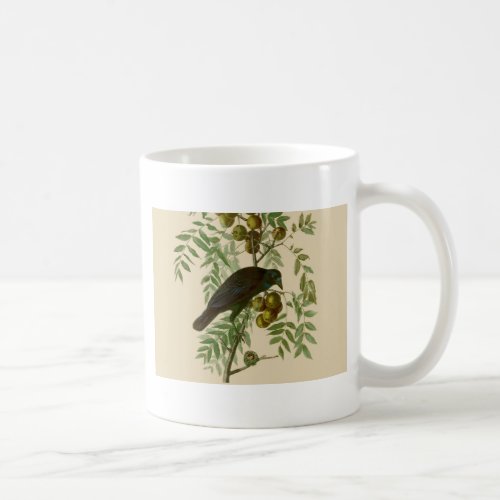 Audubon American Crow Black Bird Coffee Mug