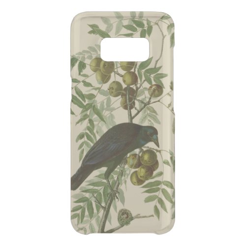 Audubon American Crow Black Bird Uncommon Samsung Galaxy S8 Case