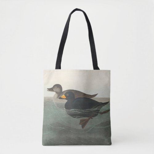 Audubon American Scoter Duck  Tote Bag