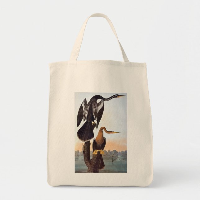 Audubon: Anhinga Tote Bag (Front)