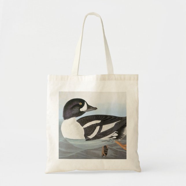 Audubon: Barrow's Goldeneye Tote Bag (Front)