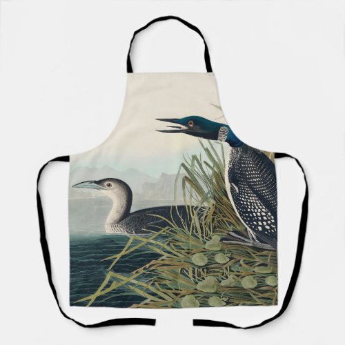 Audubon Bird Loon Diver Classic Apron