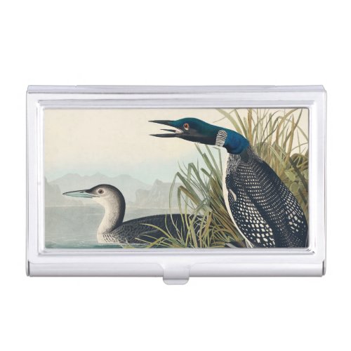 Audubon Bird Loon Diver Classic Business Card Case