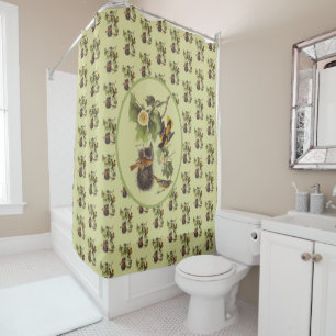 Audubon Birds Vintage Troupial Oriole Shower Curtain