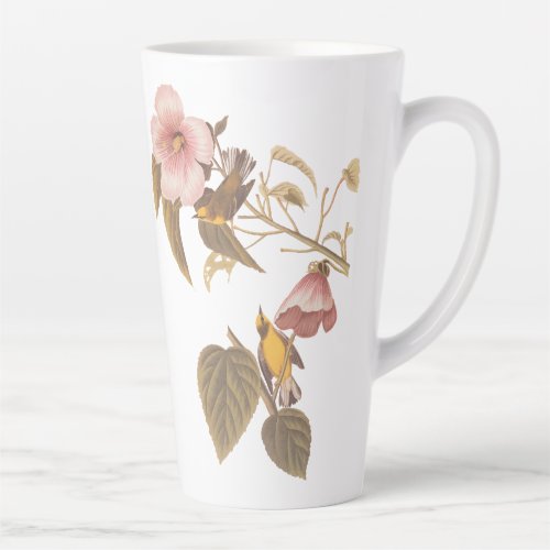 Audubon Blue_Winged Yellow Warbler Latte Mug