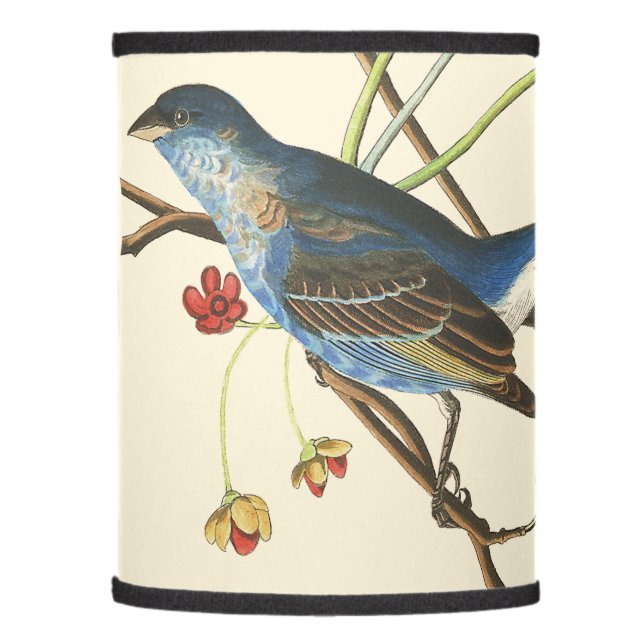Audubon Bunting Birds Wildlife Animals Lamp Shade (Left)