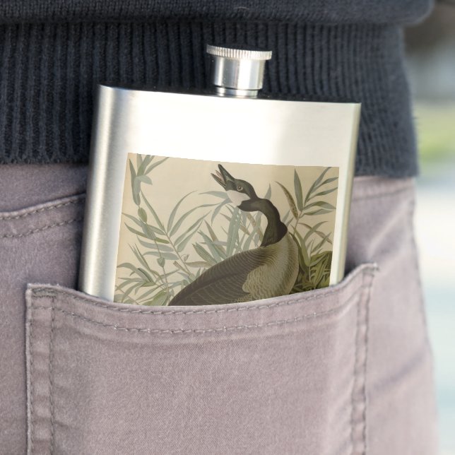 Audubon Canada Goose Wildlife Bird Flask (In Situ)