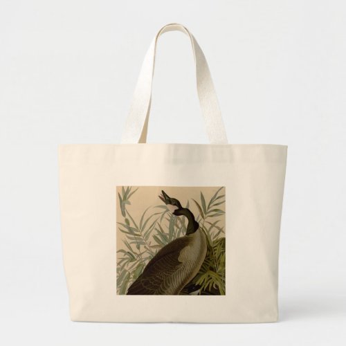 Audubon Canada Goose Wildlife Bird Large Tote Bag