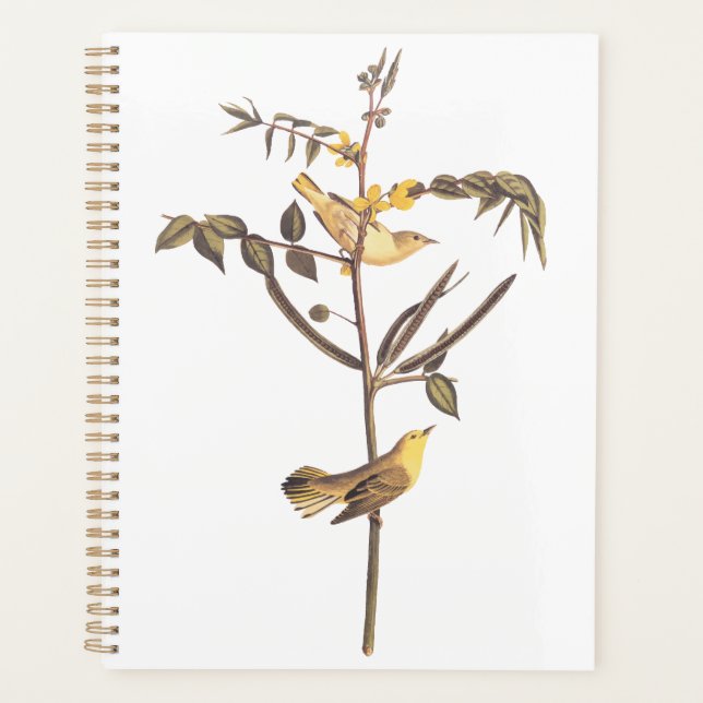 Audubon Children's Warbler Songbird Planner (Front)