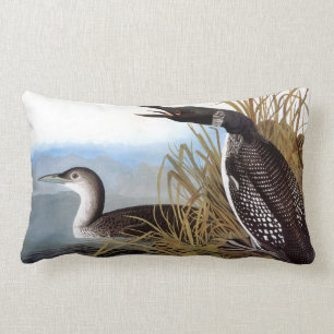 Audubon: Common Loon Lumbar Pillow