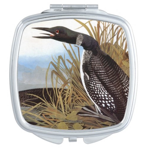 Audubon Common Loon Makeup Mirror