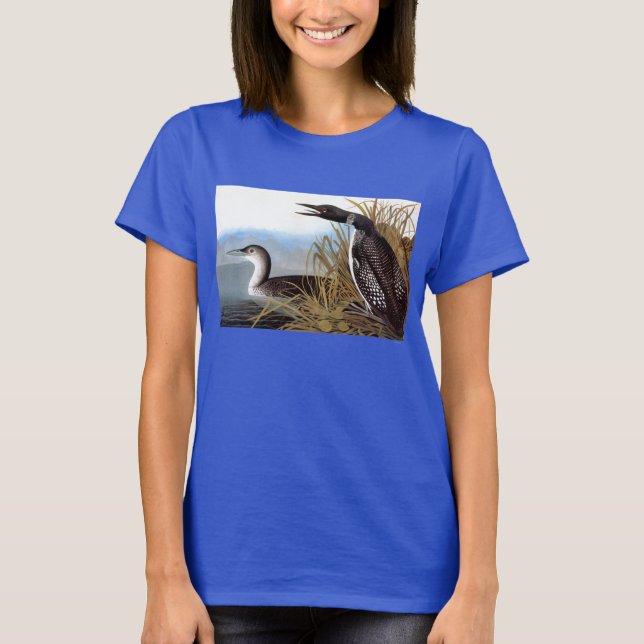 Audubon: Common Loon T-Shirt (Front)