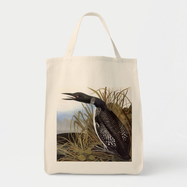 Audubon: Common Loon Tote Bag (Front)