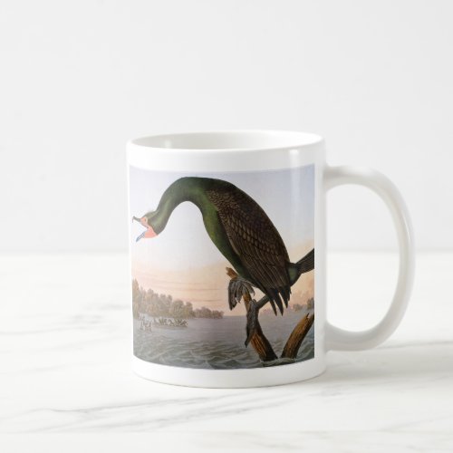 Audubon Double Crested Cormorant Coffee Mug