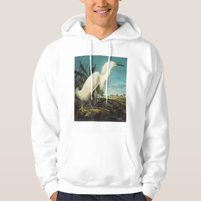 Audubon: Egret Hoodie (Front)