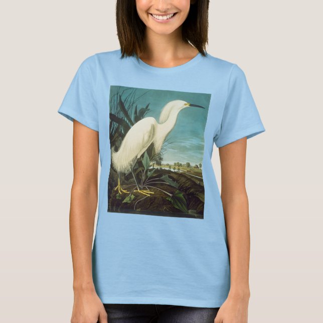 Audubon: Egret T-Shirt (Front)
