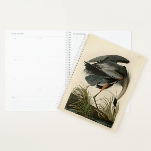 Audubon Great Blue Heron Marsh Bird Planner