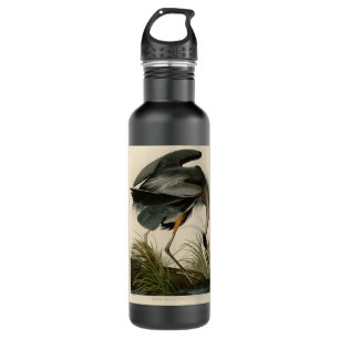 Audubon Great Blue Heron Marsh Bird Water Bottle