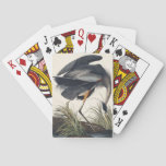 Audubon Great Blue Heron Wetland Majesty Poker Cards