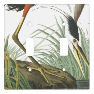 Audubon Heron Bird Wildlife Light Switch Cover