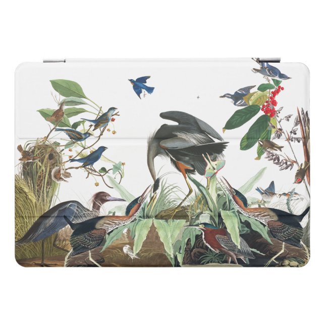 Audubon Heron Birds Waterfowl iPad Pro Case (Horizontal)