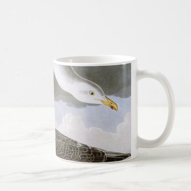 Audubon: Herring Gull Coffee Mug (Right)