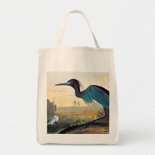 Audubon Little Blue Heron Tote Bag