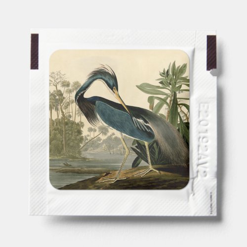 Audubon Louisiana Heron Birds America Art Hand Sanitizer Packet