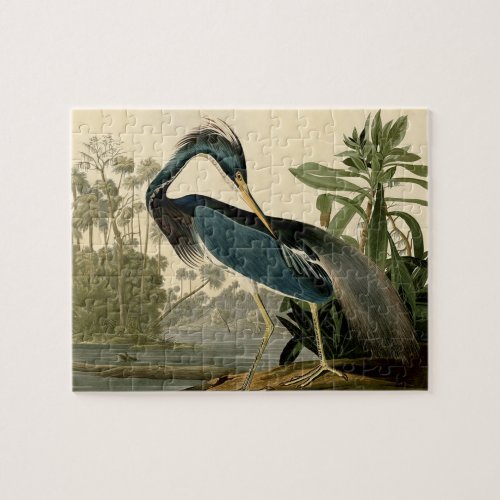 Audubon Louisiana Heron Birds America Art Jigsaw Puzzle