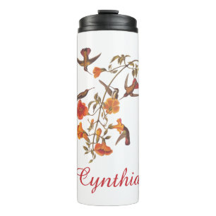Audubon Mango Hummingbird in Gem Colors Thermal Tumbler