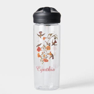 Audubon Mango Hummingbird in Gem Colors Water Bottle
