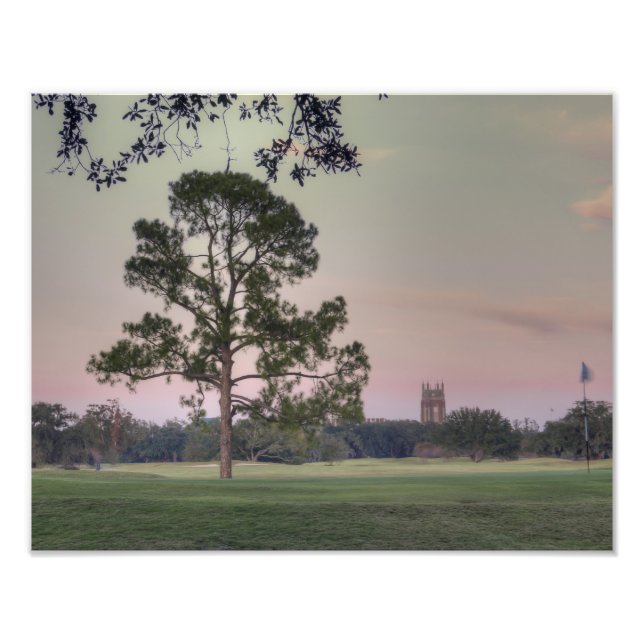 Audubon Park Sunset Photo Print (Front)