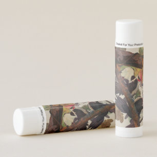 Audubon Pileated Woodpecker Bird Painting Lip Balm
