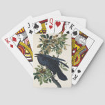 Audubon Raven Bird Classic Painting Poker Cards