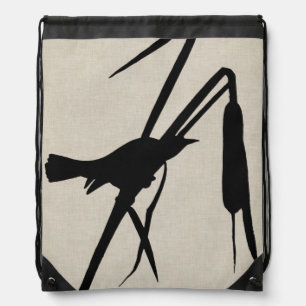 Audubon Silhouette II Drawstring Bag