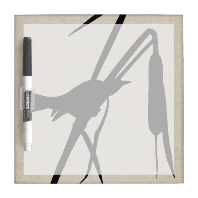 Audubon Silhouette II Dry-Erase Board (Front)
