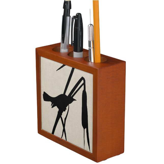 Audubon Silhouette II Pencil/Pen Holder (In Situ)