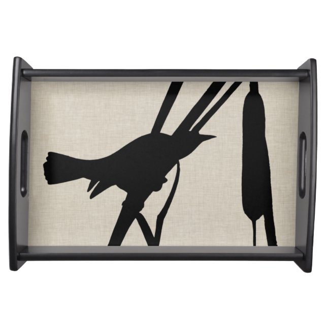 Audubon Silhouette II Serving Tray (Front)