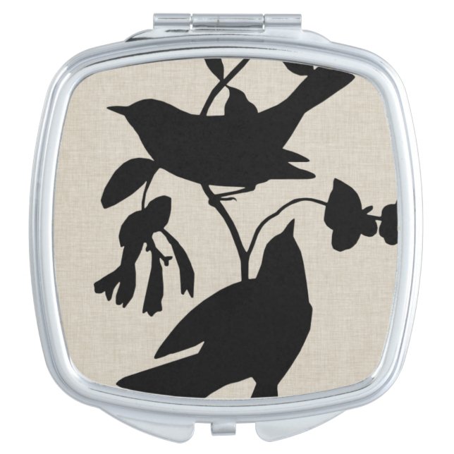 Audubon Silhouette IV Compact Mirror (Front)