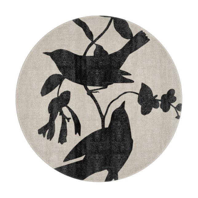 Audubon Silhouette IV Cutting Board (Front)