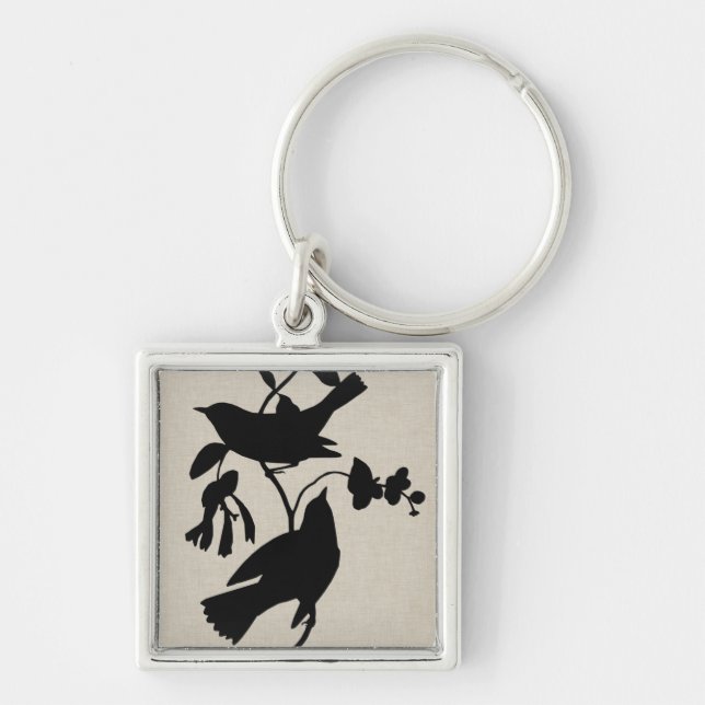 Audubon Silhouette IV Keychain (Front)