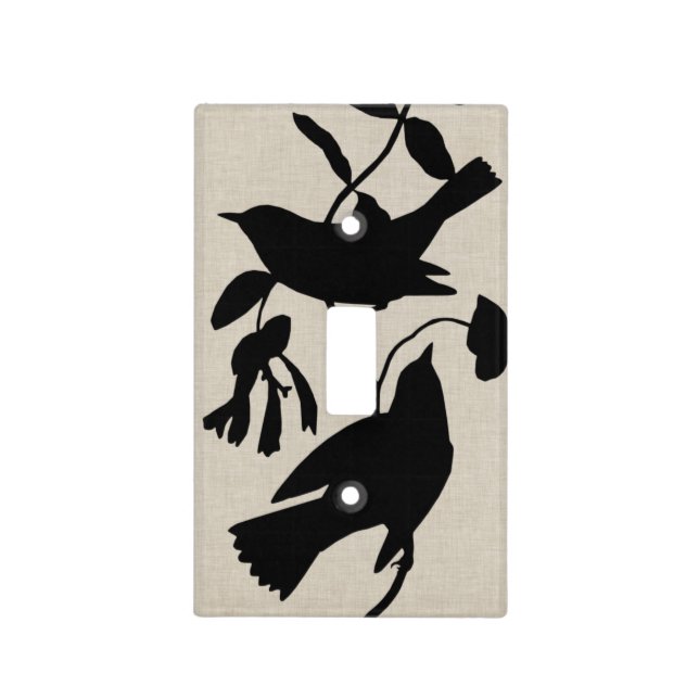Audubon Silhouette IV Light Switch Cover (Front)