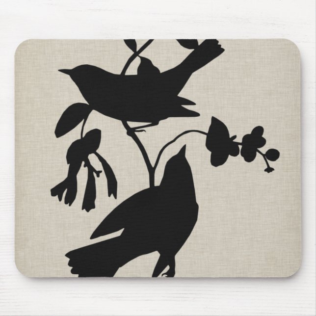 Audubon Silhouette IV Mouse Pad (Front)