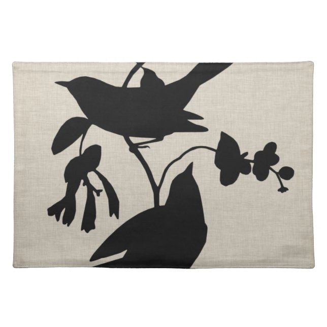 Audubon Silhouette IV Placemat (Front)