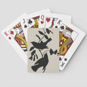 Audubon Silhouette IV Poker Cards