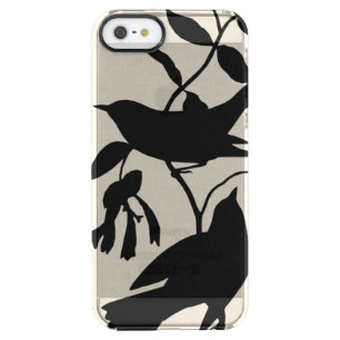 Audubon Silhouette IV Clear iPhone SE/5/5s Case