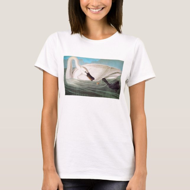 Audubon: Trumpeter Swan T-Shirt (Front)